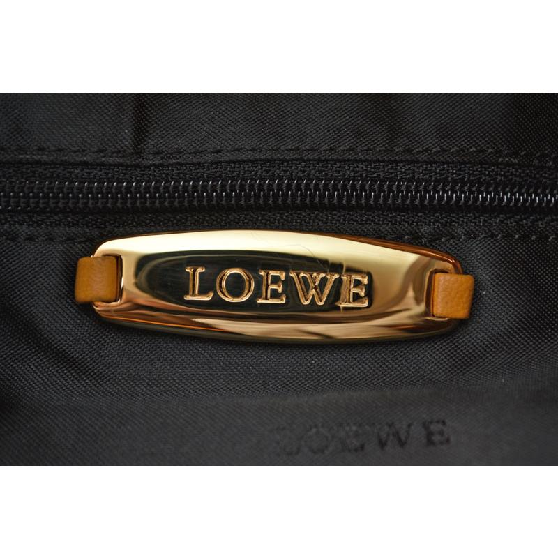 ロエベ フラメンコ ショルダーバッグ アナグラム LOEWE バッグ キャメル ヴィンテージ【中古】 LOEWE（ロエベ） フラメンコ ショルダーバッグ アナグラム バッグ