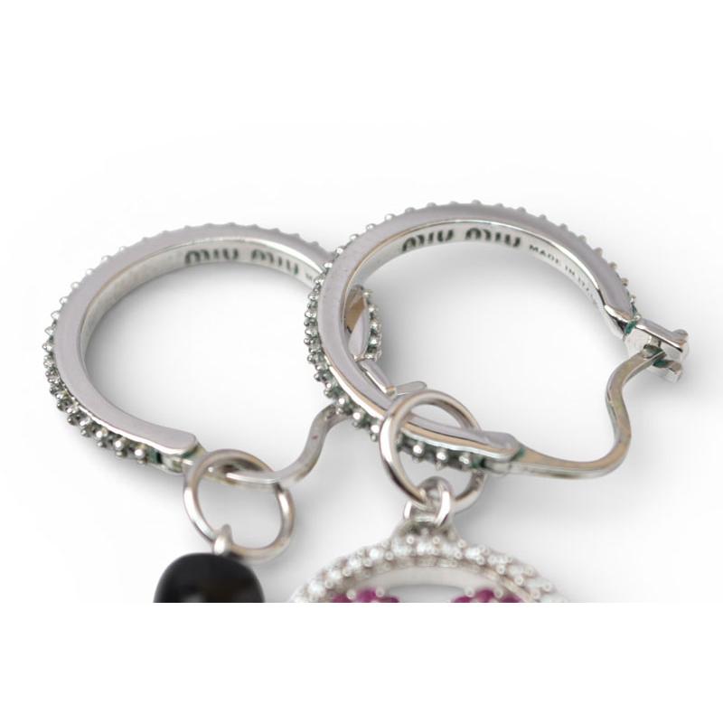 miu miu（ミュウミュウ） ピアス アクセサリー 香水/ハートモチーフ