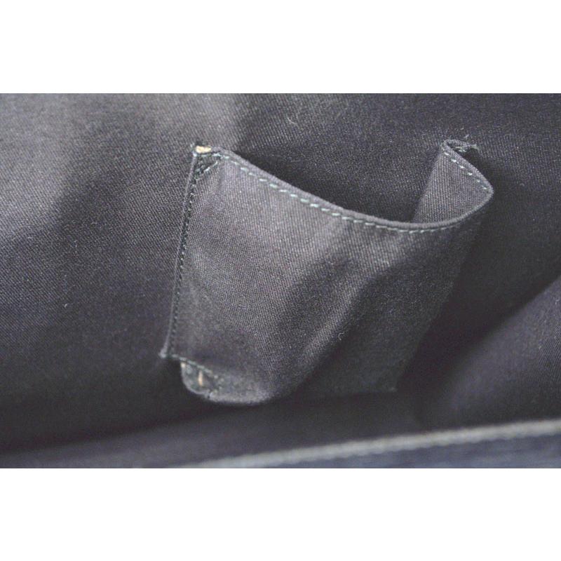 グッチ 美品 ビジネスバッグ/書類カバン A4 GUCCI レザー ブラック 34044.212792の画像