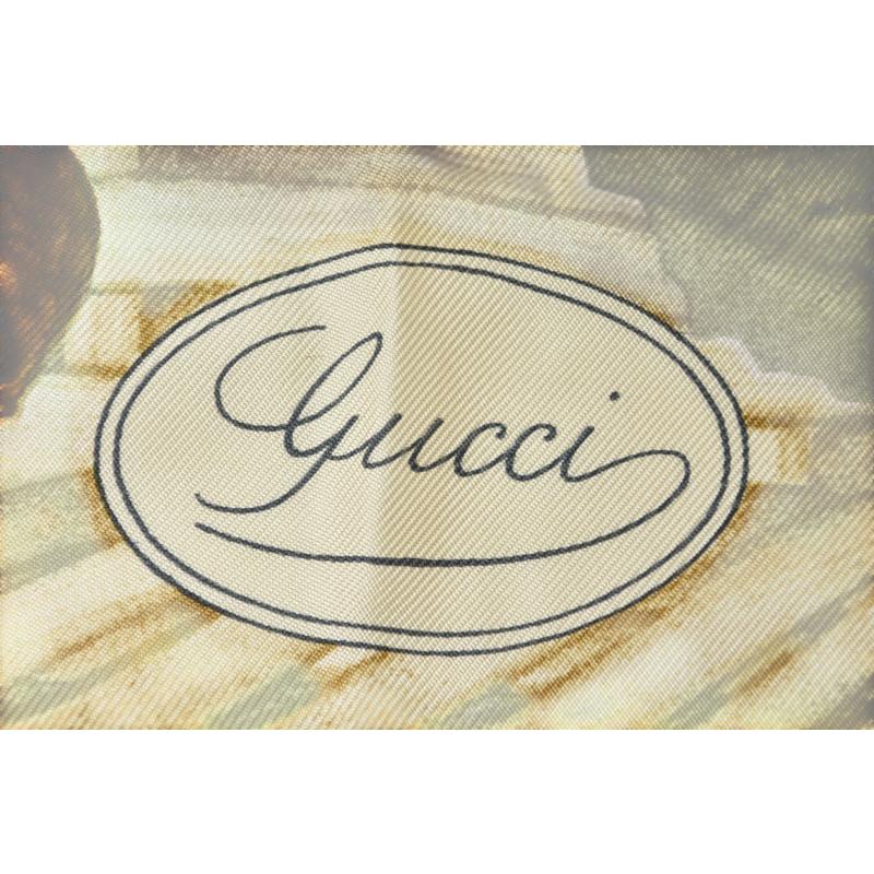 GUCCI（グッチ） スカーフ ヴィンテージ 大判スカーフ フルーツ柄