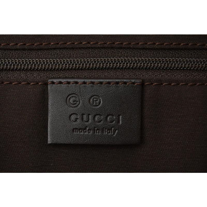 グッチ トートバッグ/ショッピングバッグ A4 GUCCI GGキャンバス GGブラック/ダークブラウン 257248の画像