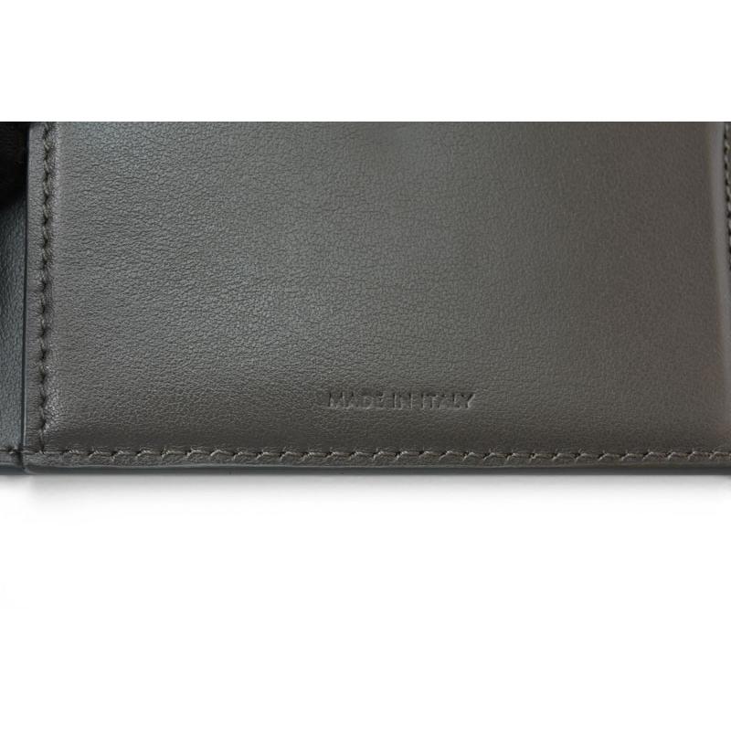 ☆美品☆セリーヌ 財布 グレー グレイ トリオンフ スモールフラップウォレット CELINE（セリーヌ） 財布/ミニ財布 レディース 三つ折り財布 グレー