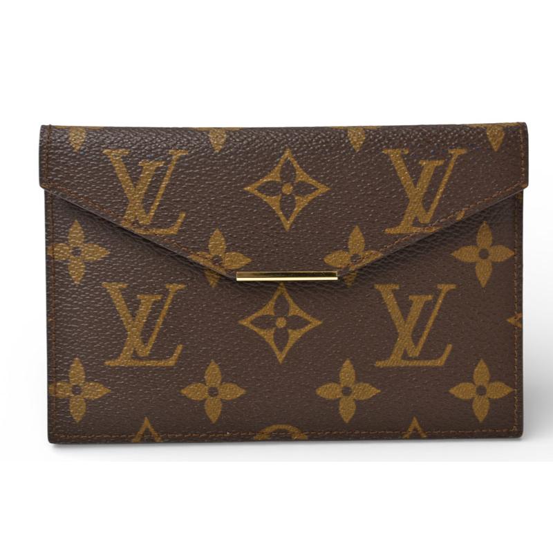 正規 ルイ ヴィトン モノグラム ケース カードケース 財布 ポーチ LOUIS VUITTON（ルイ・ヴィトン） カードケース/フラットポーチ