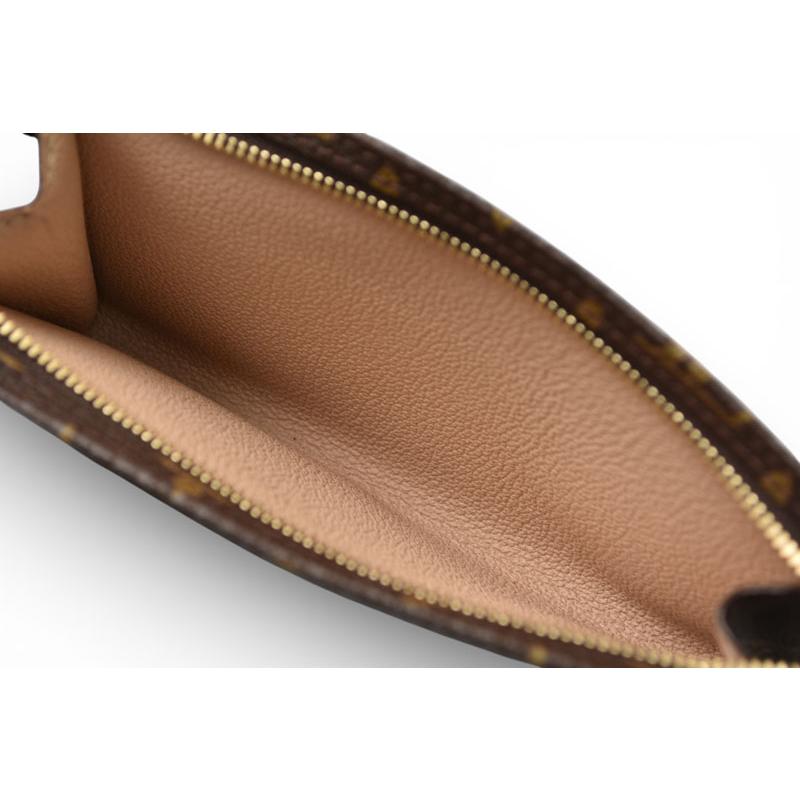 Louis Vuitton ルイヴィトン　化粧ポーチ　モノグラムポーチ ブラウン LOUIS VUITTON（ルイ・ヴィトン） モノグラム ポーチ ブラウン