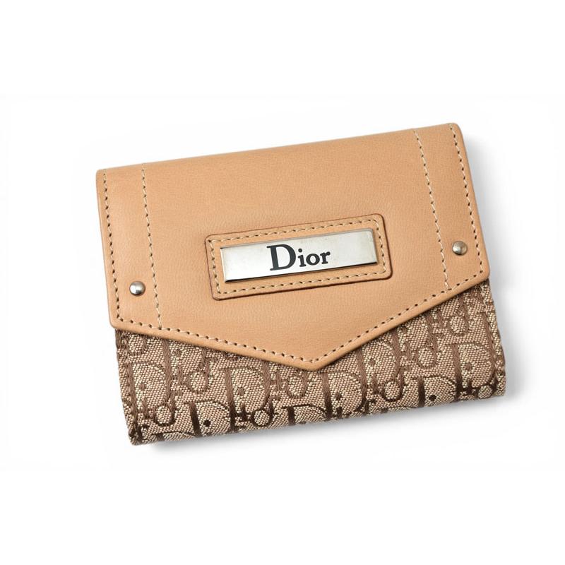 【美品】クリスチャンディオール キーケース Christian Dior Christian Dior（クリスチャン・ディオール） キーケース ストリート