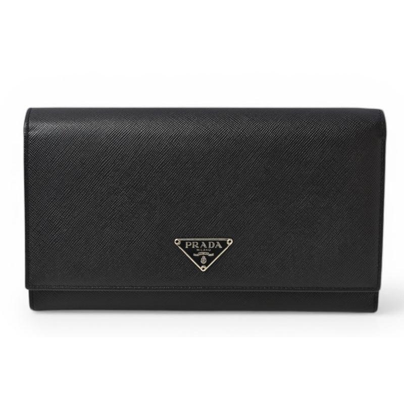 PRADA（プラダ） 財布 長財布 M608 SAFFIANO/レザー NERO/ブラック