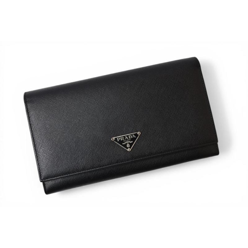 PRADA（プラダ） 財布 長財布 M608 SAFFIANO/レザー NERO/ブラック