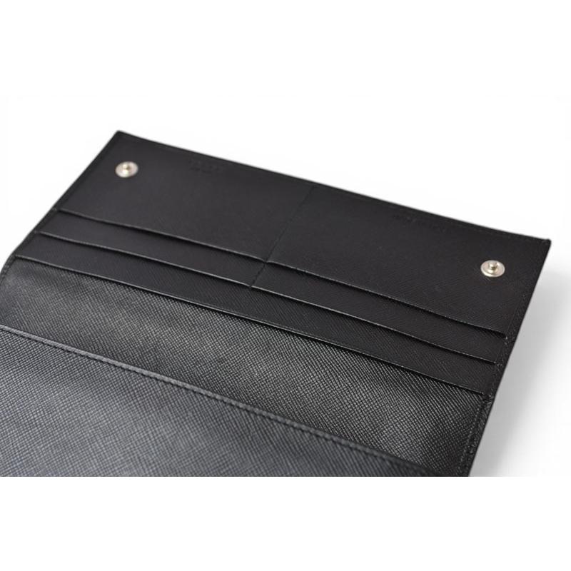 PRADA（プラダ） 財布 長財布 M608 SAFFIANO/レザー NERO/ブラック