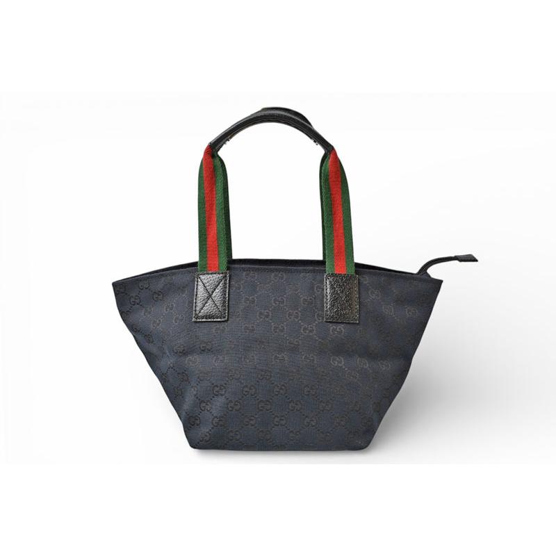 【保存袋あり】グッチ　ハンドバッグ　プリンシー　シェリーライン　GG ブラック GUCCI（グッチ） ハンドバッグ バッグ GGブラック シェリーライン