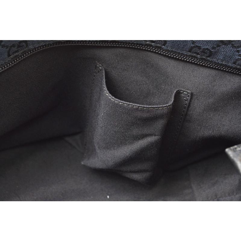 GUCCI（グッチ） グッチ　ブラックバッグ ショルダーバッグ ブランド : ブラック GGキャンバス バッグ