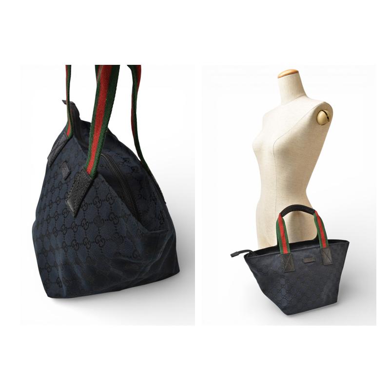 GUCCI（グッチ） ハンドバッグ バッグ GGブラック シェリーライン