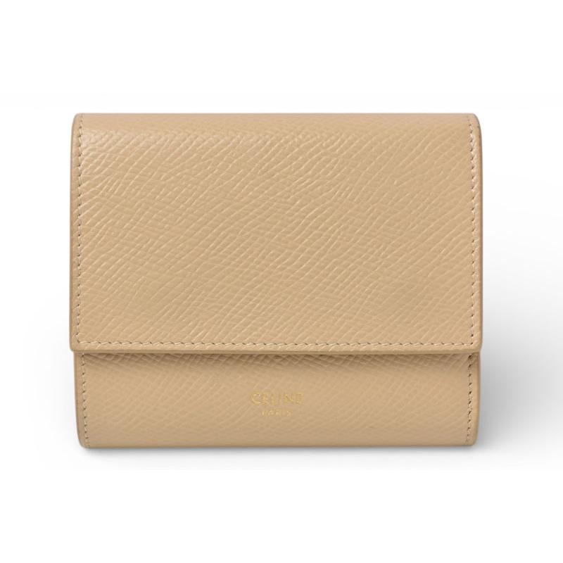 CELINE（セリーヌ） 財布/ミニ財布 レディース 三つ折り財布 ベージュ