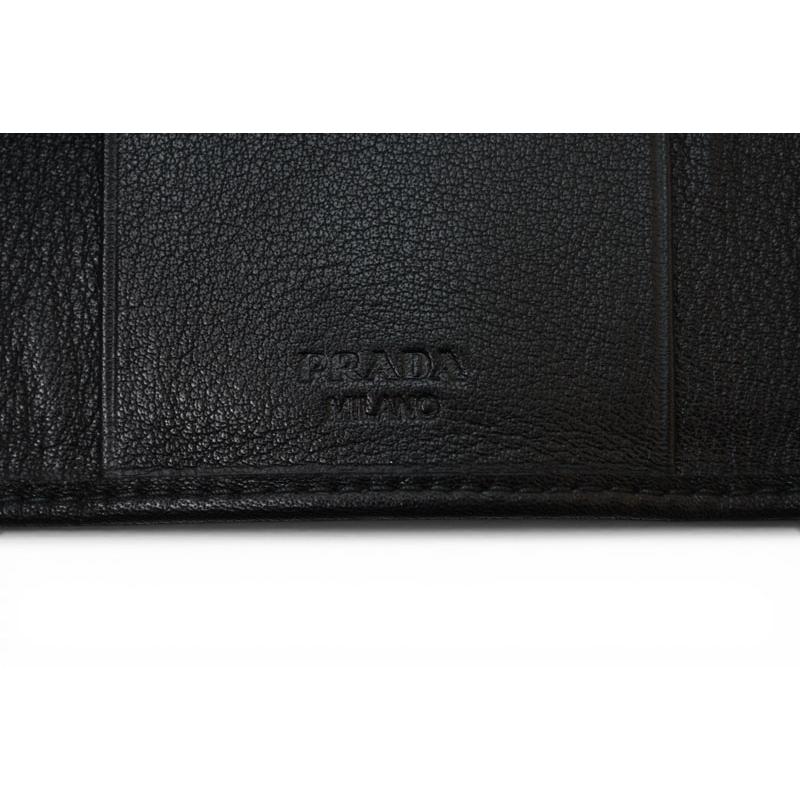 PRADA（プラダ） キーケース/キーホルダー PRADA 6連 レザー NERO