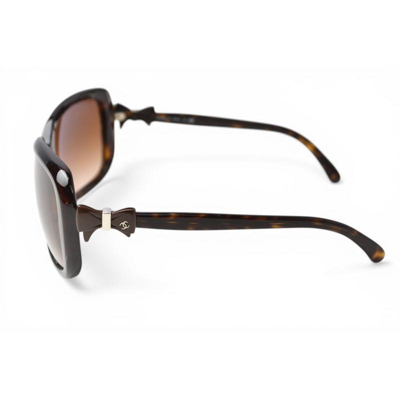 CHANEL シャネル　リボンサングラス　5171A 714/3B べっこう風 CHANEL（シャネル） サングラス リボンモチーフ CHANEL 5171-A c.714