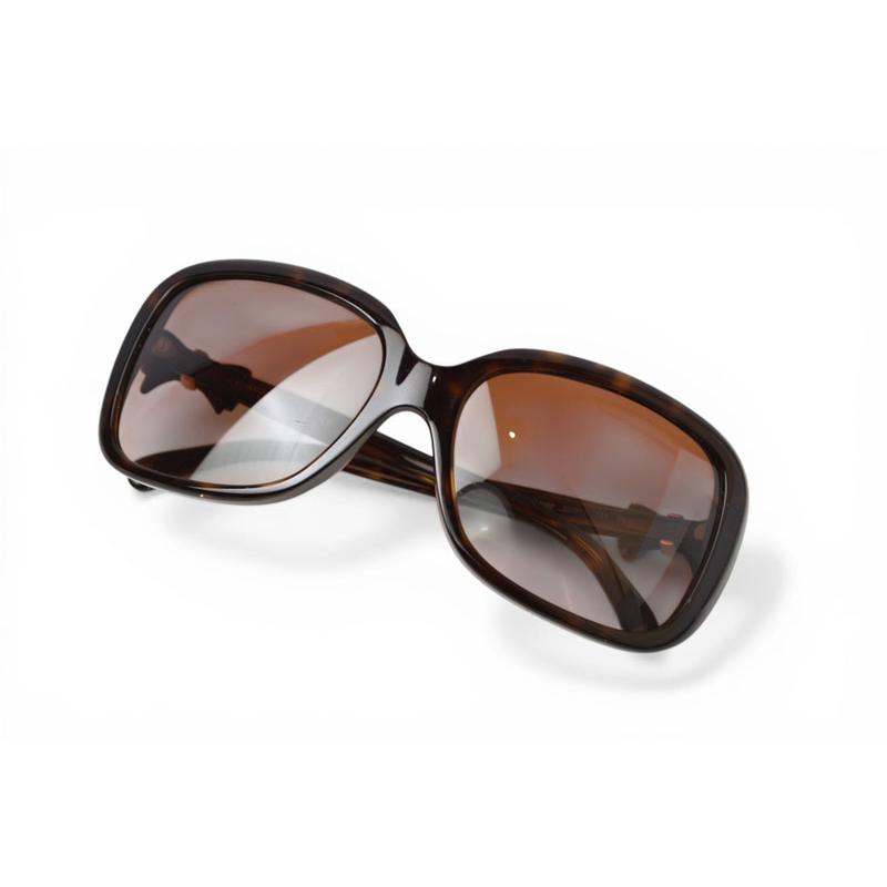 CHANEL シャネル　リボンサングラス　5171A 714/3B べっこう風 CHANEL（シャネル） サングラス リボンモチーフ CHANEL 5171-A c.714