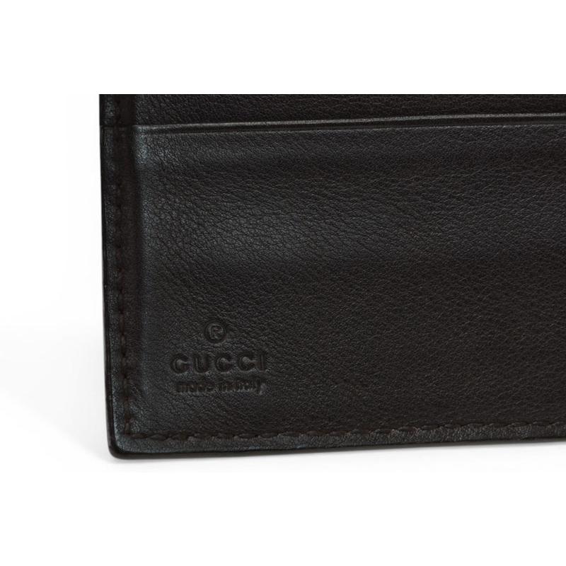 GUCCI（グッチ） 財布 美品 メンズ 札入れ/折財布 グッチシマ ダーク