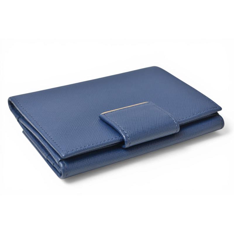 PRADA（プラダ） 財布/三つ折り 折財布 1M0523 SAFFIANO METAL/型押し