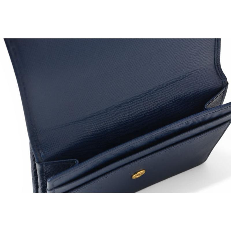 PRADA（プラダ） 財布/三つ折り 折財布 1M0523 SAFFIANO METAL/型押し