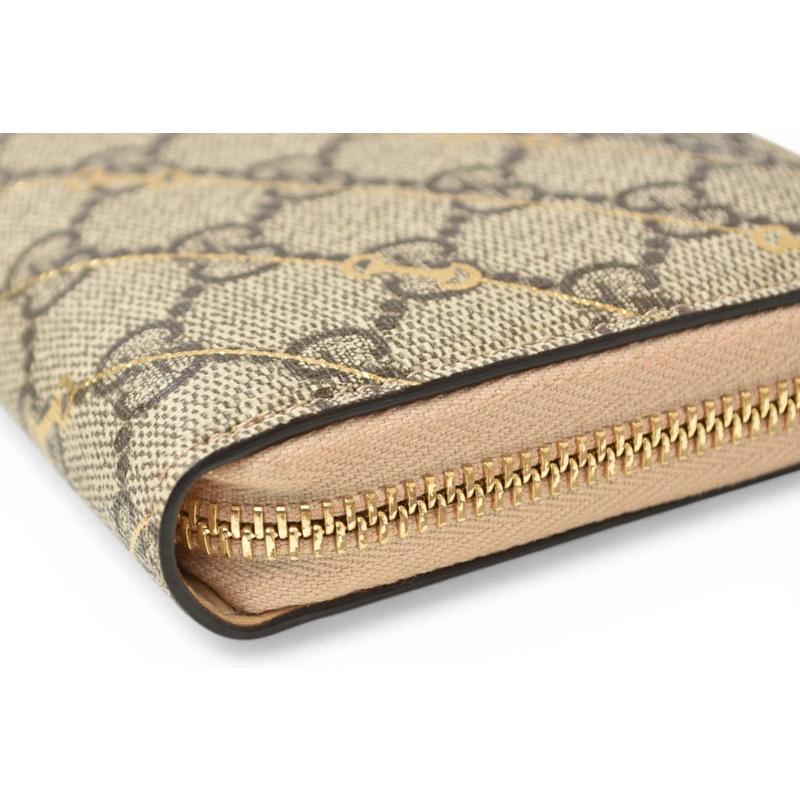 GUCCI（グッチ） 財布 長財布/ジップアラウンド GGスプリーム ホース
