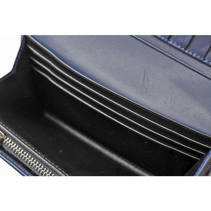LOEWE ロエベ 折財布 アナグラム ネイビー ヴィンテージ 箱 袋 2523 LOEWE（ロエベ） 財布 折財布/REPEAT ZIP AROUND リピートアナグラム