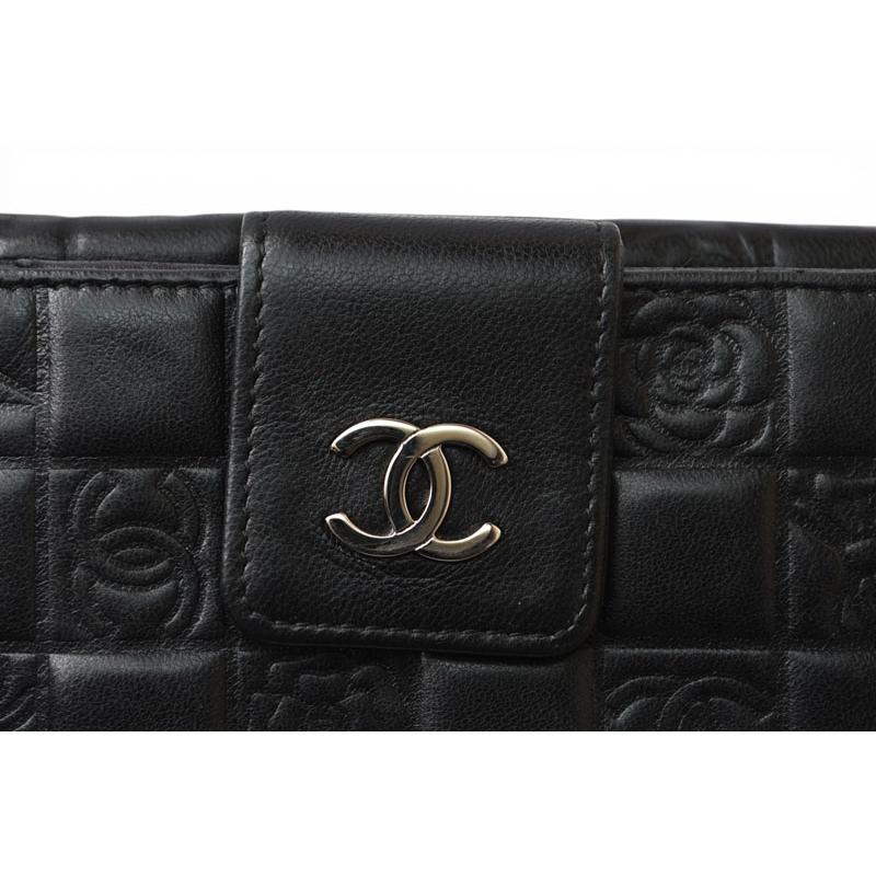 CHANEL（シャネル） 財布/二つ折り 折財布 ラムスキン アイコン