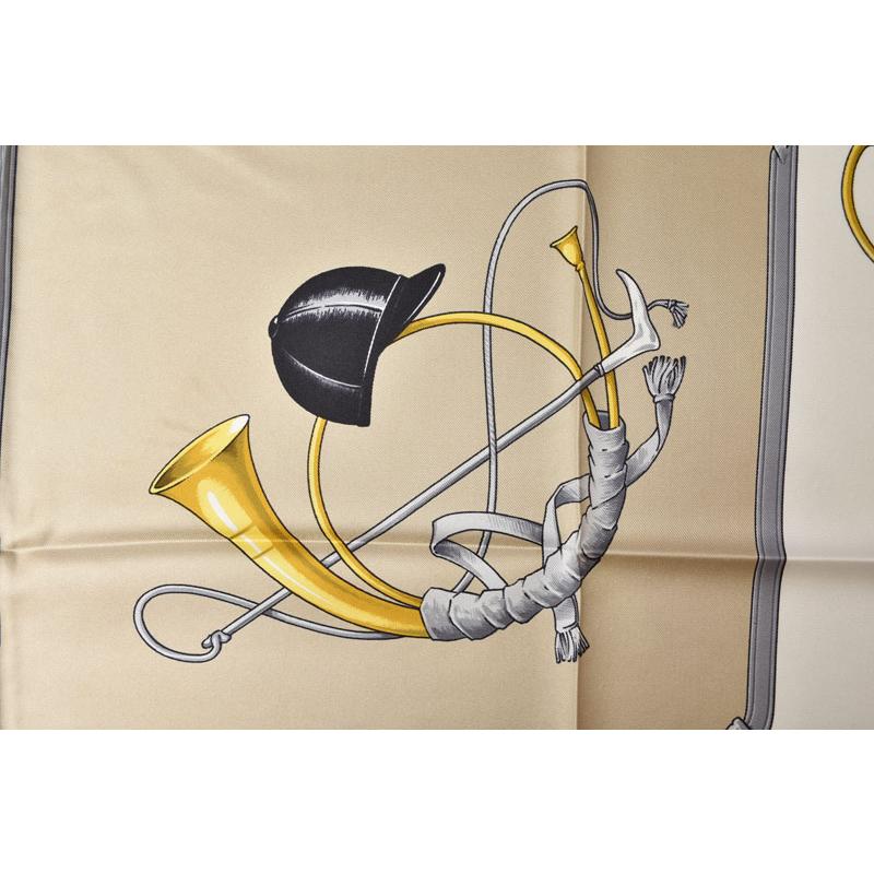 CELINE（セリーヌ） スカーフ ヴィンテージ スカーフ カレ90 馬車/馬具