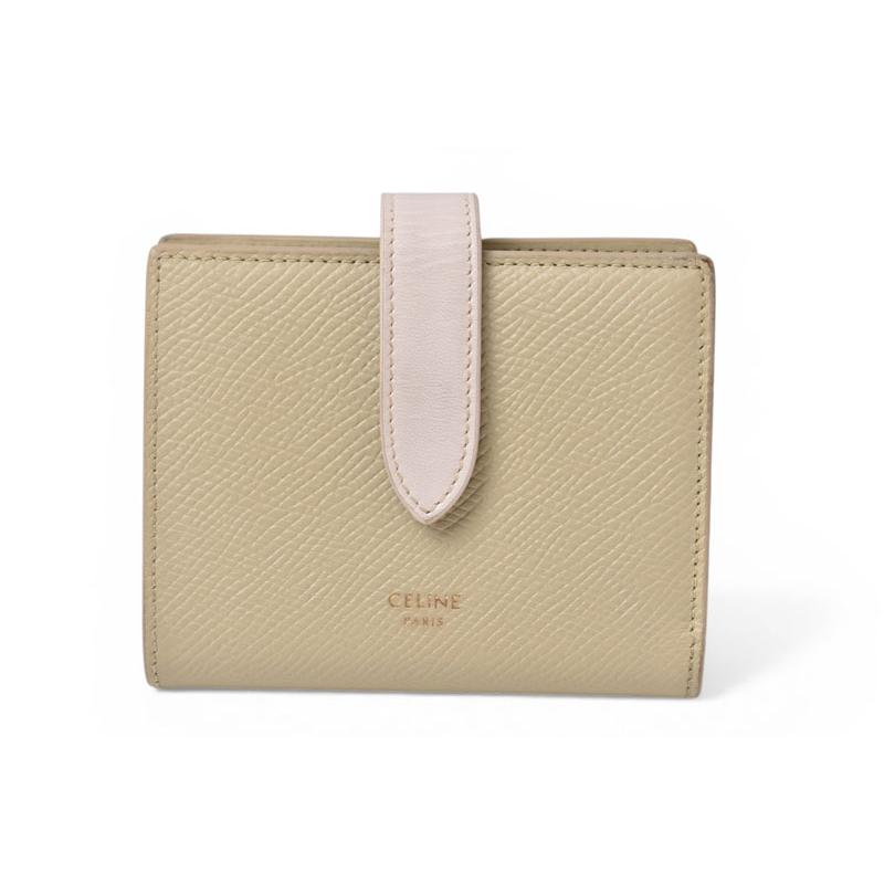 CELINE（セリーヌ） 財布/二つ折 ミニ財布 ストラップウォレット バイ