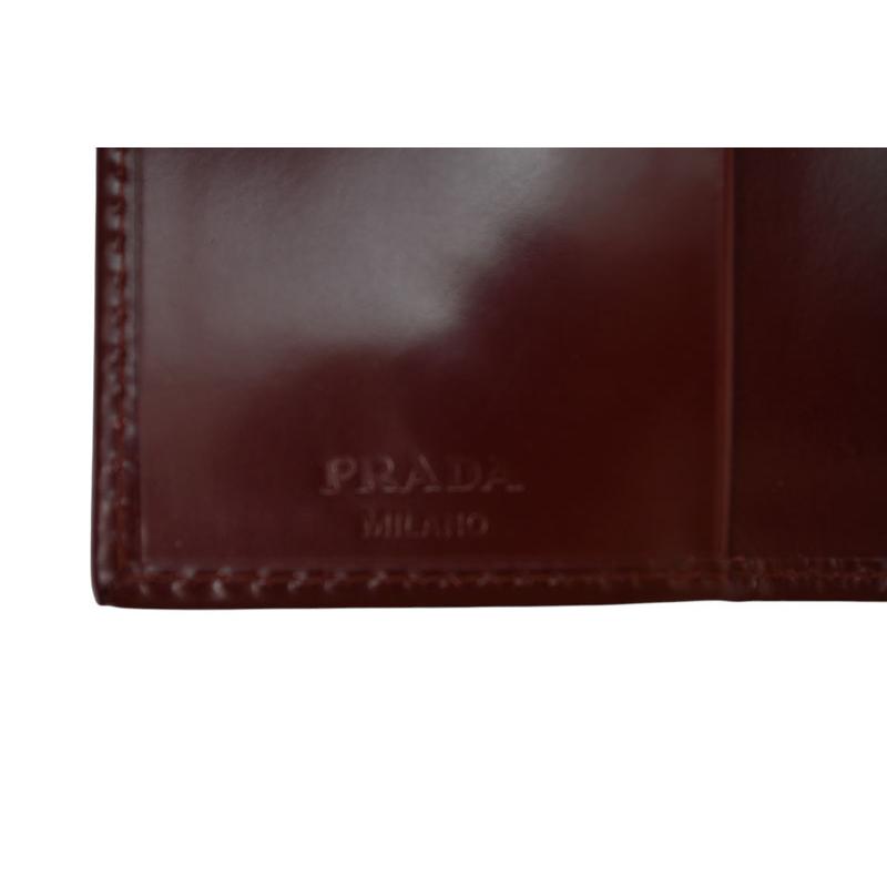 PRADA（プラダ） キーケース/キーホルダー PRADA 6連 レザー ボルドー