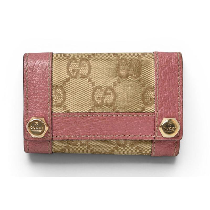 GUCCI　6連キーケース　GG柄 GUCCI（グッチ） キーケース/キーホルダー GUCCI 6連 GG柄 ピンク/GG