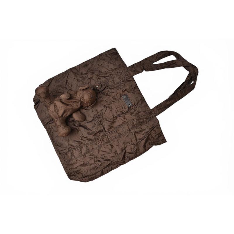 GUCCI（グッチ） ショッピングバッグ GUCCI GGナイロン テディベア