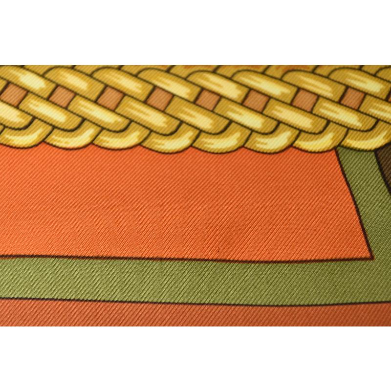 HERMES（エルメス） スカーフ カレ90 コーチング・フォーエバー シルク