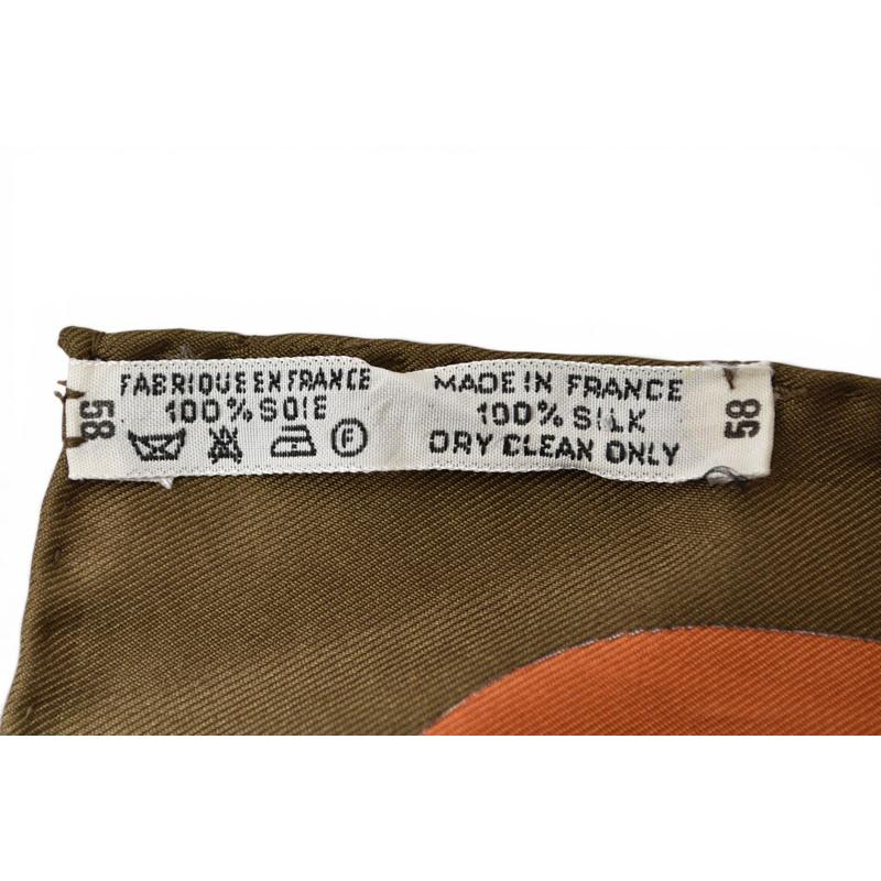 HERMES（エルメス） スカーフ カレ90 コーチング・フォーエバー シルク