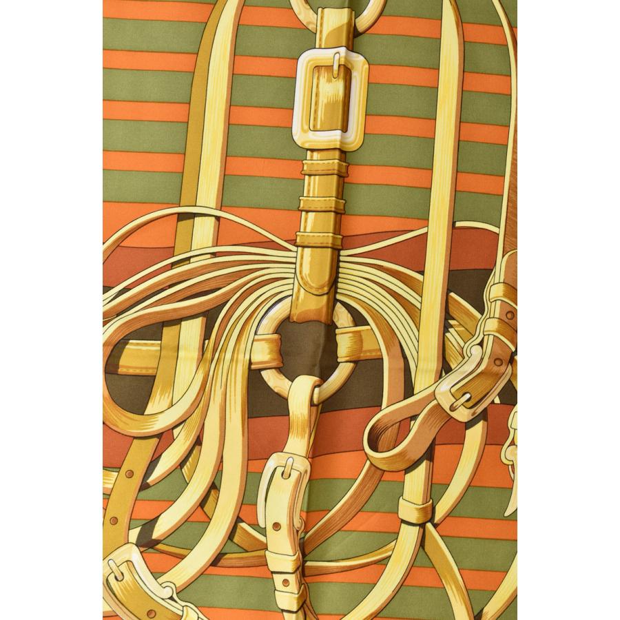 HERMES（エルメス） スカーフ カレ90 コーチング・フォーエバー シルク