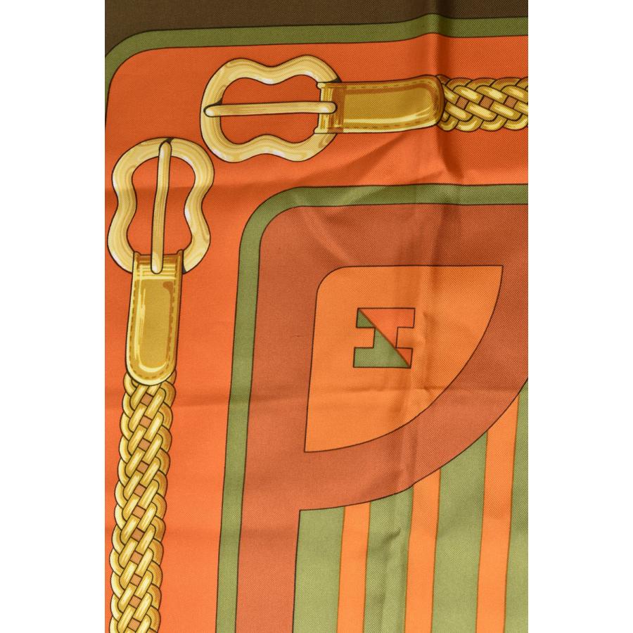 HERMES（エルメス） スカーフ カレ90 コーチング・フォーエバー シルク