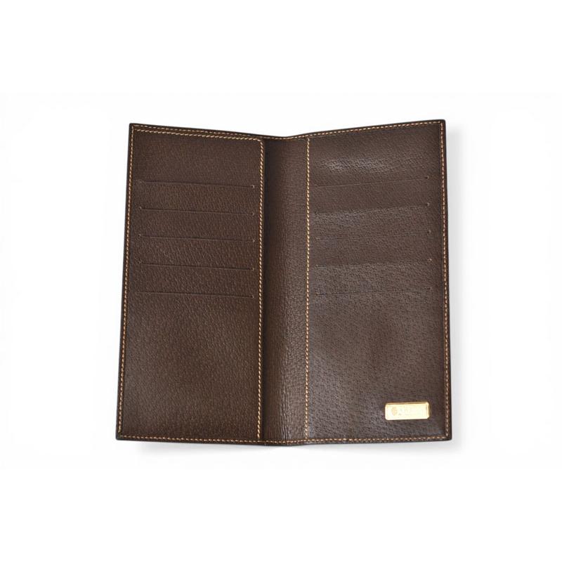 グッチ 財布 GUCCI 長財布/札入れ ヴィンテージ 1980年代 80s/オールドグッチ ブラウン 034.001【中古】 GUCCI（グッチ） 財布 長財布/札入れ ヴィンテージ 1980年代 80s
