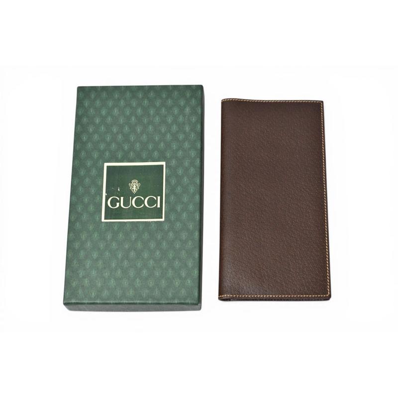 グッチ 財布 GUCCI 長財布/札入れ ヴィンテージ 1980年代 80s/オールドグッチ ブラウン 034.001【中古】 GUCCI（グッチ） 財布 長財布/札入れ ヴィンテージ 1980年代 80s