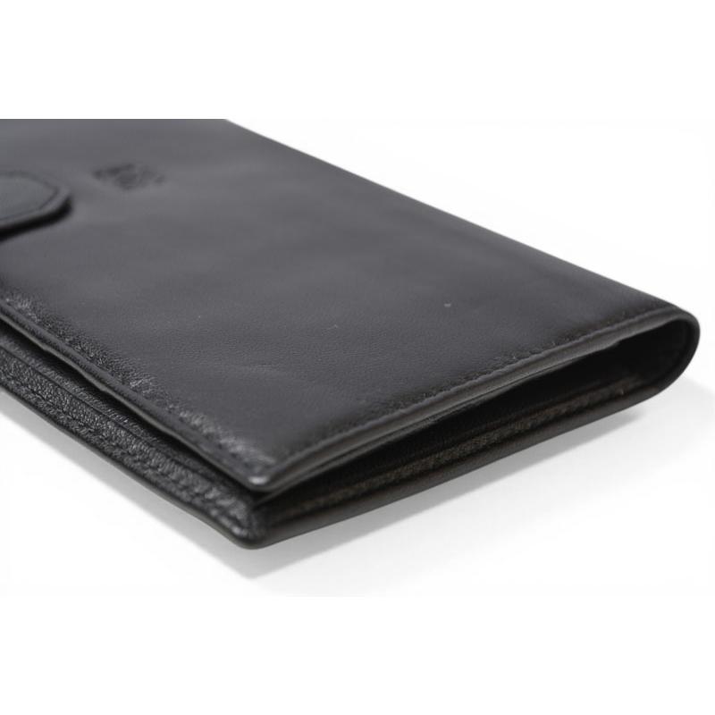 ロエベ 財布 LOEWE 長財布 アナグラム ナッパ/シープスキン ブラック【中古】 LOEWE（ロエベ） 財布 長財布 アナグラム ナッパ/シープスキン