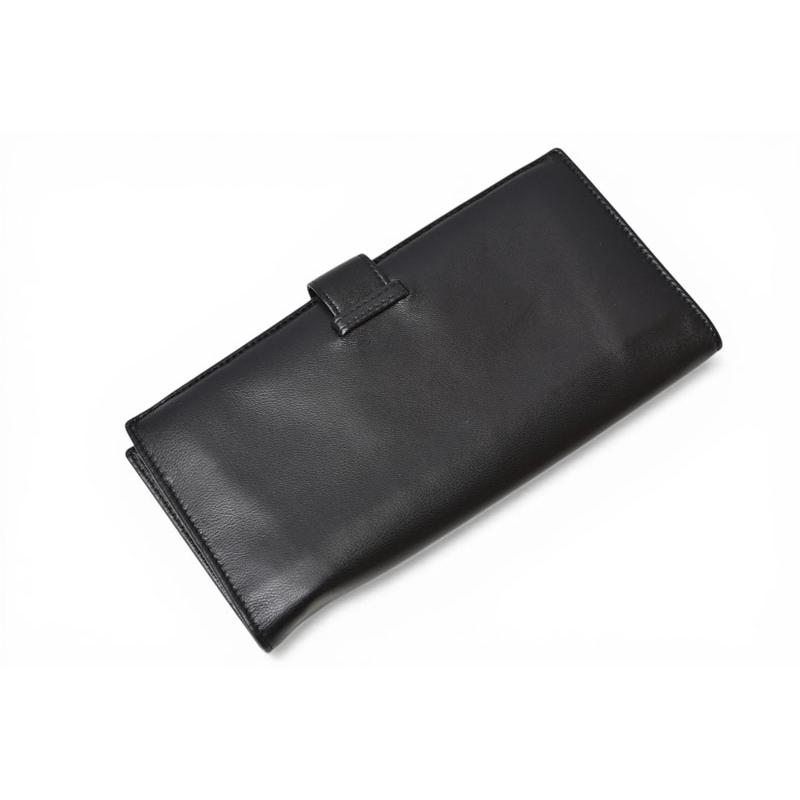ロエベ 財布 LOEWE 長財布 アナグラム ナッパ/シープスキン ブラック【中古】 LOEWE（ロエベ） 財布 長財布 アナグラム ナッパ/シープスキン