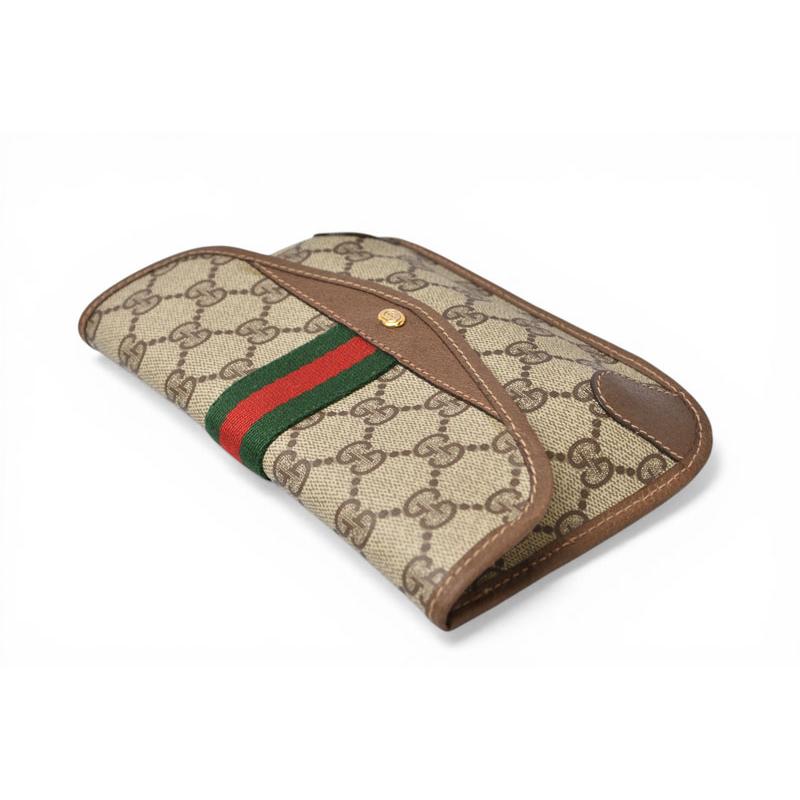 GUCCI（グッチ） ポーチ オールドグッチ/ヴィンテージ GGプラス