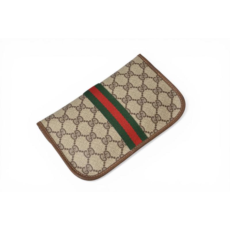 GUCCI（グッチ） ポーチ オールドグッチ/ヴィンテージ GGプラス