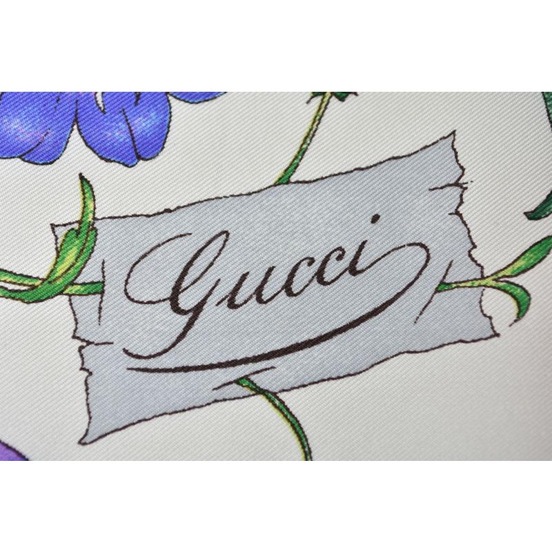 GUCCI（グッチ） スカーフ ヴィンテージ 大判スカーフ フローラ