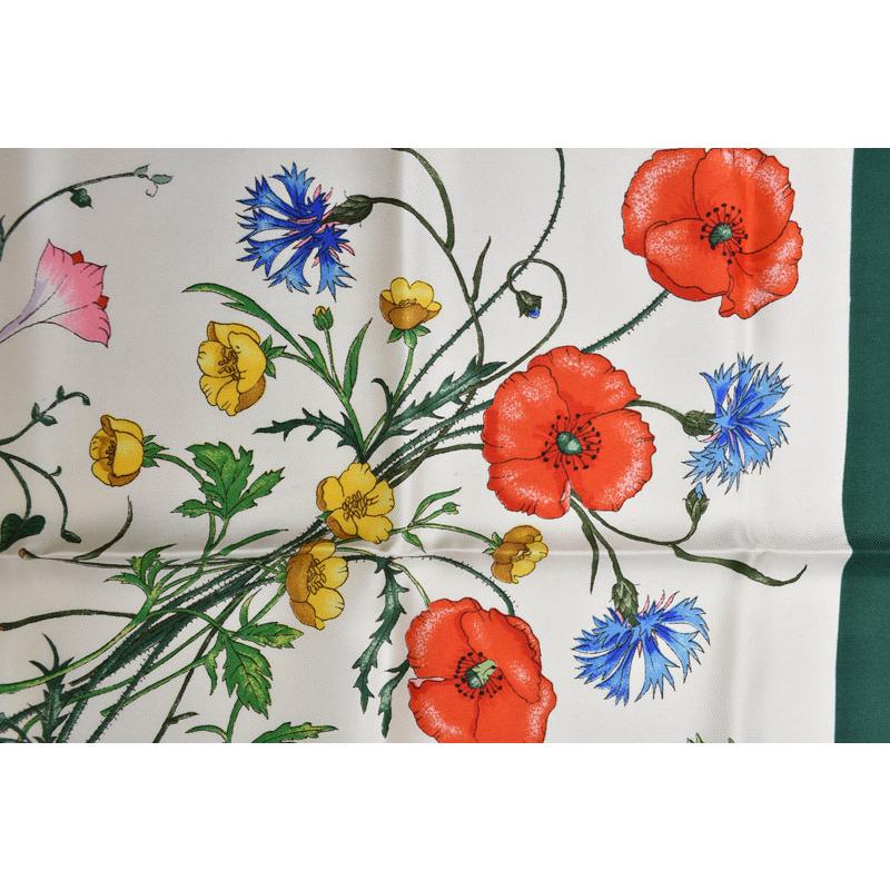 GUCCI（グッチ） スカーフ ヴィンテージ 大判スカーフ フローラ