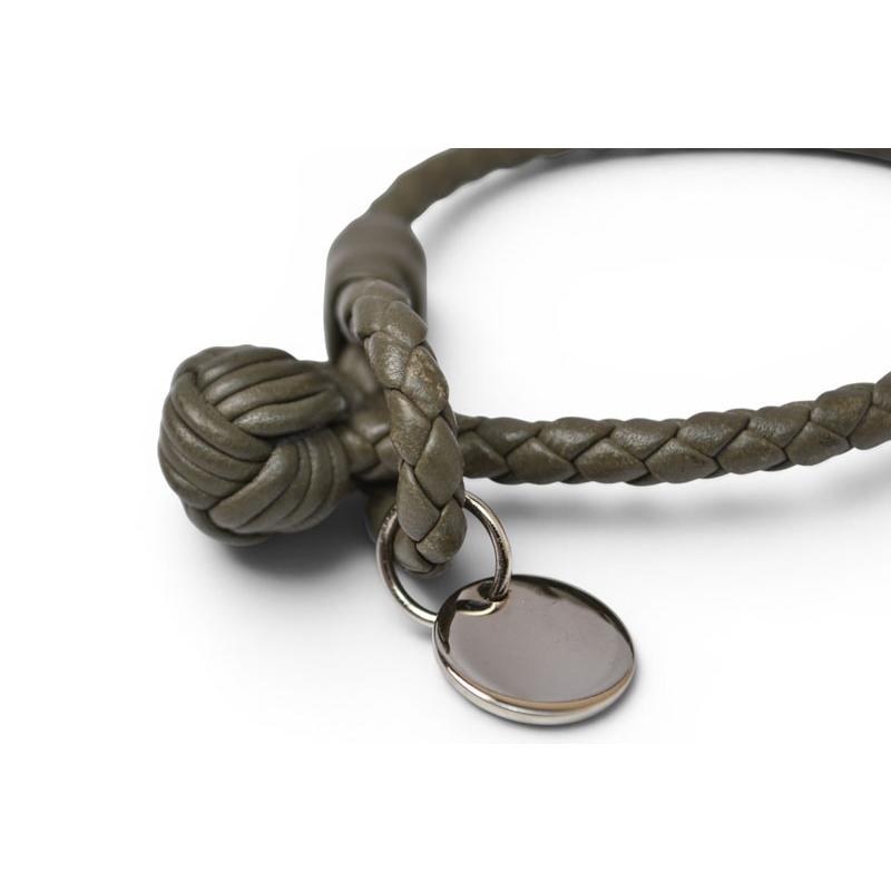 Bottega Veneta イントレチャート ブレスレット　グレー系　メンズ ボッテガヴェネタ ブレスレット/バングル BOTTEGA VENETA イントレ