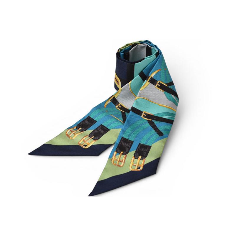 HERMES（エルメス） ツイリー スカーフ シルクツイル ベルトモチーフ