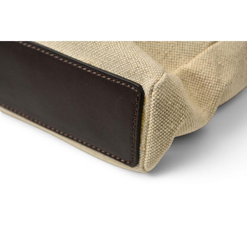 ロエベ トートバッグ ヴィンテージ A4収納可 LOEWE バッグ ベージュ/ブラウン メンズ/レディースの画像