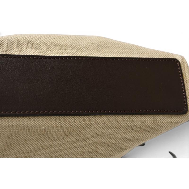 ロエベ トートバッグ ヴィンテージ A4収納可 LOEWE バッグ ベージュ/ブラウン メンズ/レディースの画像