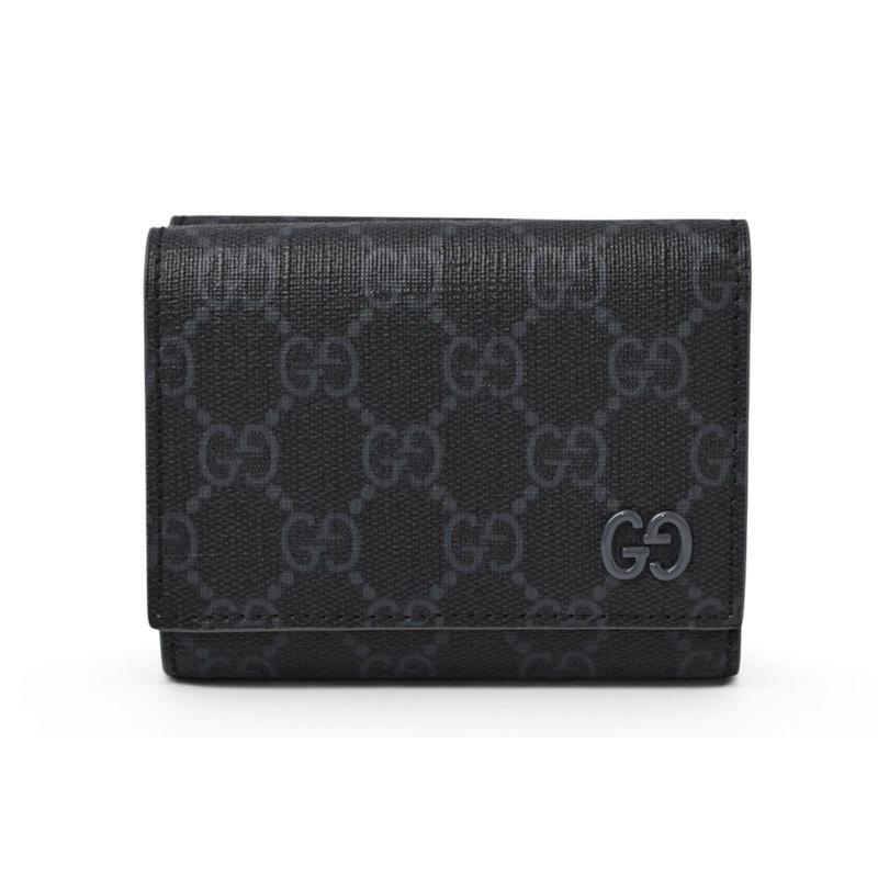 GUCCI（グッチ） 未使用 ミニ財布/三つ折り GGディテール 折財布 GG