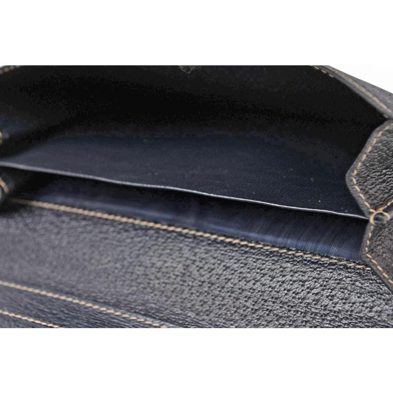 GUCCI グッチ 長財布 シェリーライン GG キャンバス レザー ネイビー GUCCI（グッチ） 財布 長財布 GGキャンバス GGネイビー/ベージュ