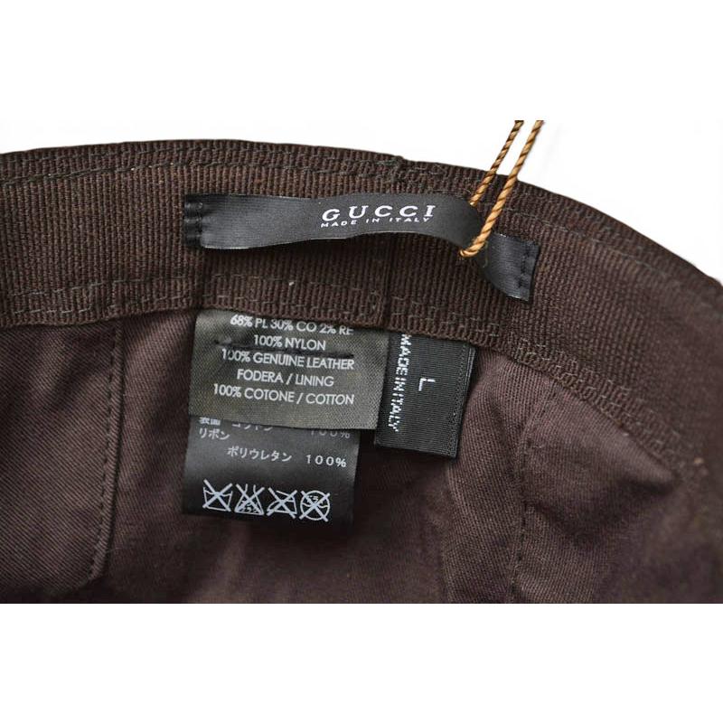 GUCCI（グッチ） 未使用 ハット/帽子 GUCCI GGキャンバス バケット