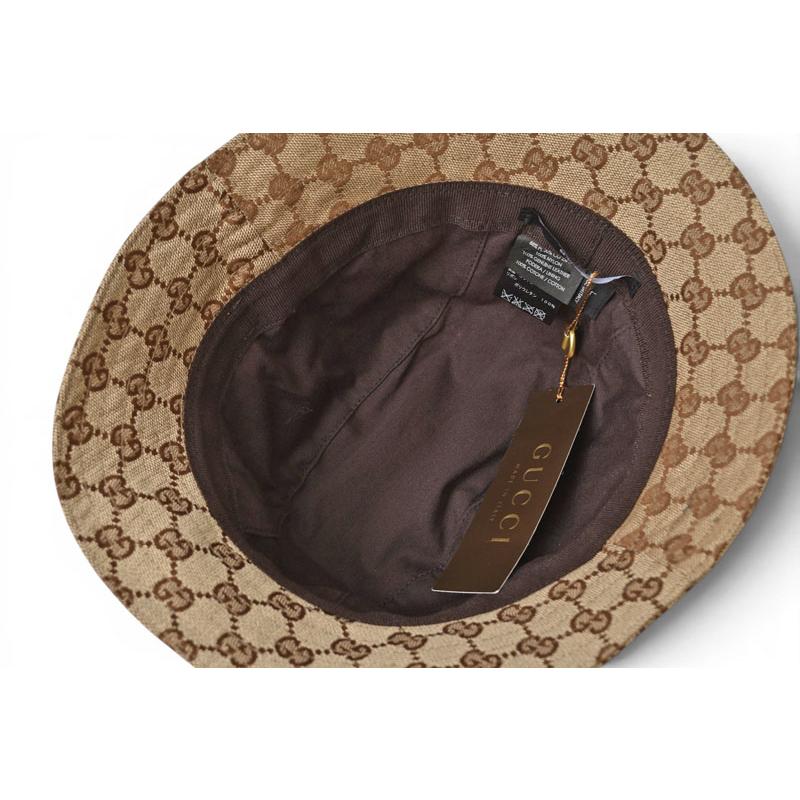 GUCCI（グッチ） 未使用 ハット/帽子 GUCCI GGキャンバス バケット